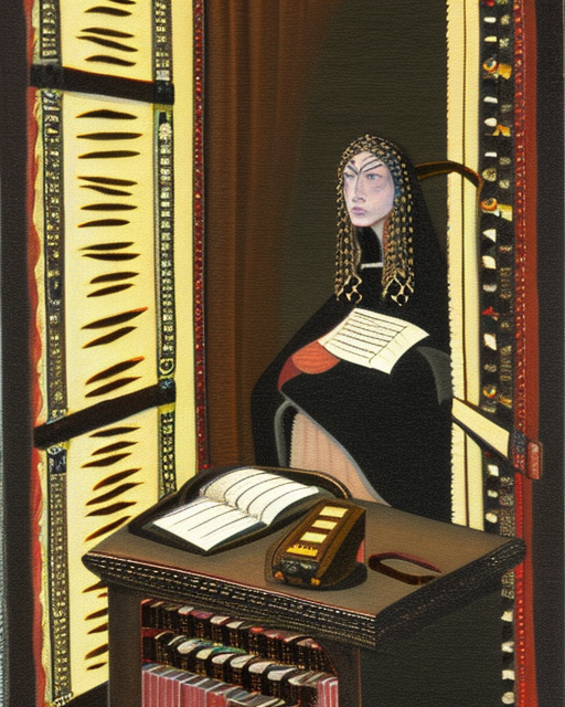Retrato de LA SUMADORA ARREPENTIDA
