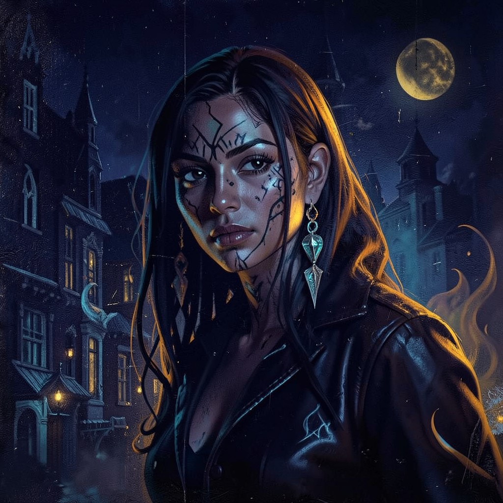 Retrato de LA CONTADORA DE HILOS