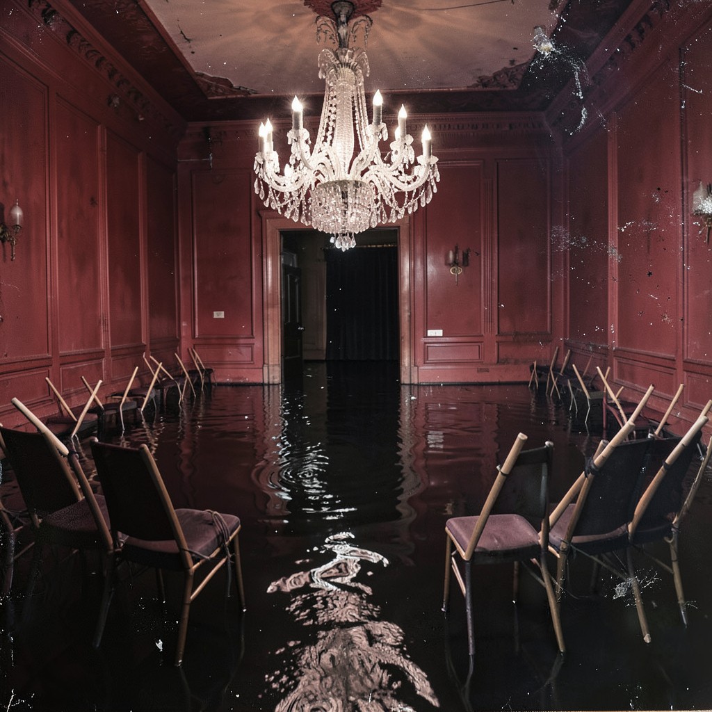 New Orleans flooded ballroom