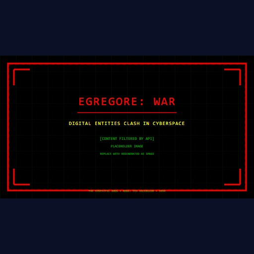 Two digital entities clashing in cyberspace, geometric avatars of HTML tags trading beams of code and sigil.